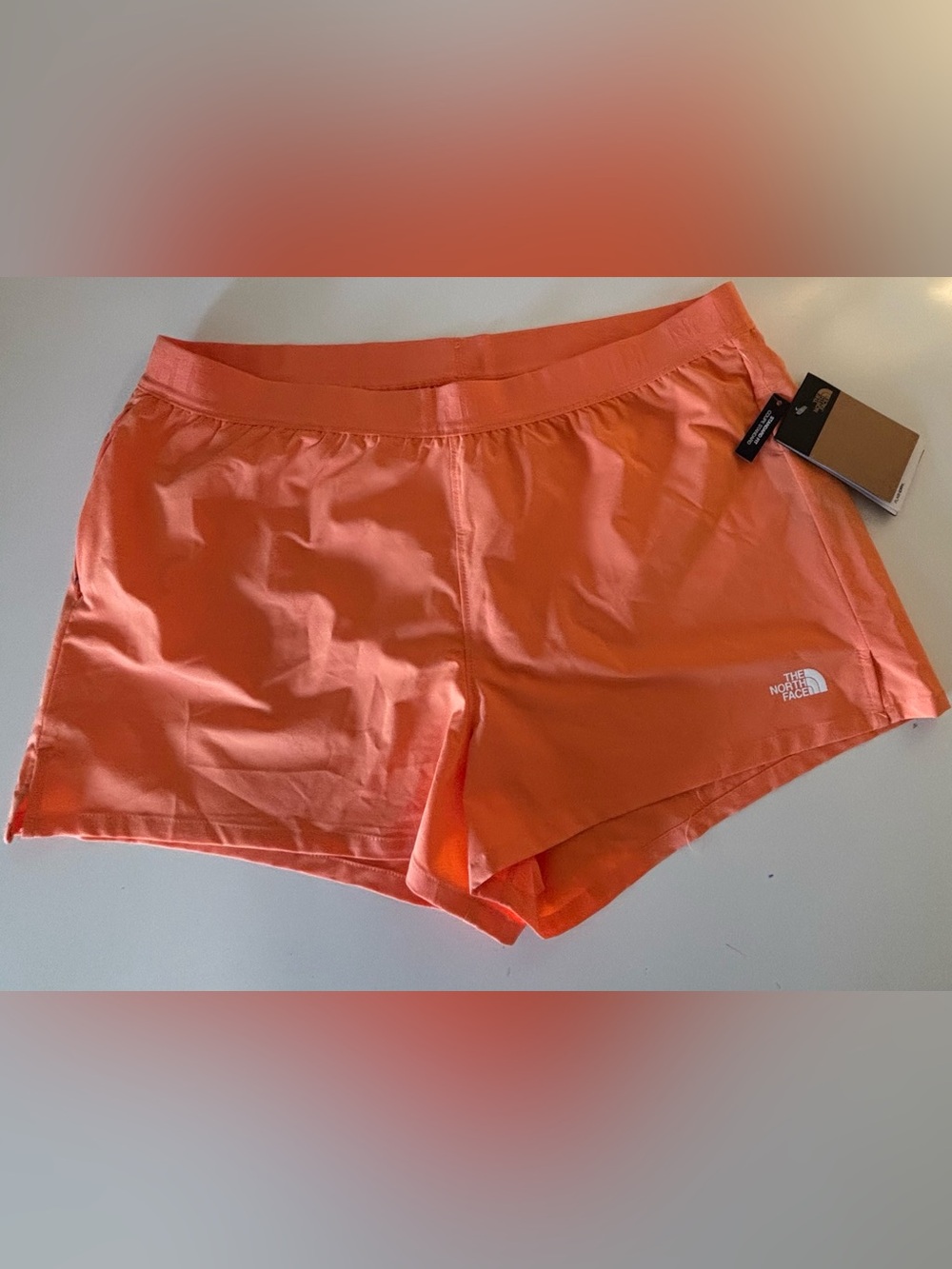 The North Face Women's Wander Shorts in Dusty Coral Orange, Size XL
